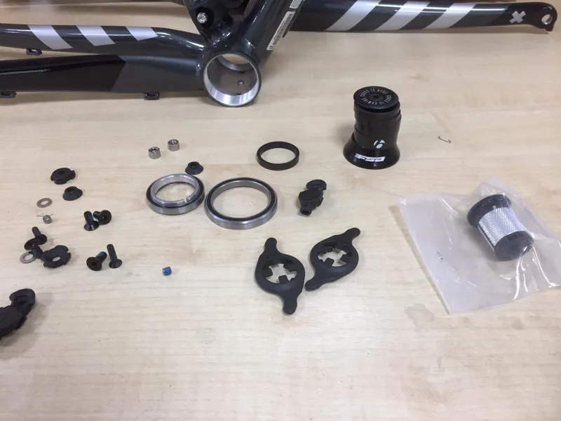 Ex Display Trek Crockett Disc Cyclocross Bike Frameset 56cm 2021 in Black-7